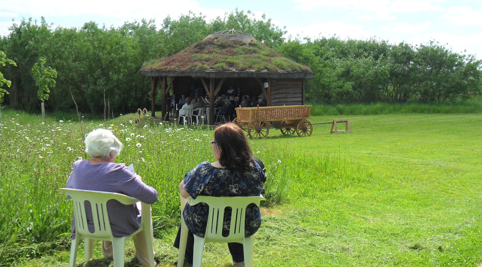 Green Woodland Burial Site Oxfordshire Wiltshire Westmill Woodland